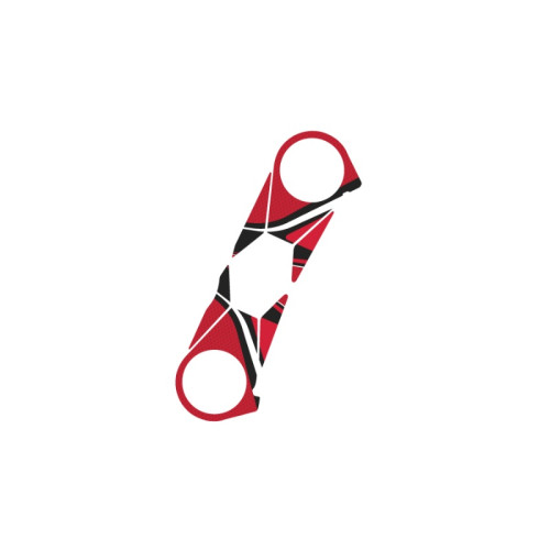 PUIG Radikal Yoke Protector (Red) 6947R