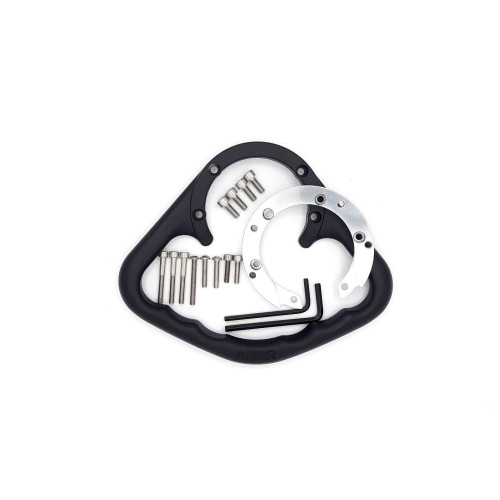 PUIG Fuel Tank Pillion Hand Grips (Black) 5148N