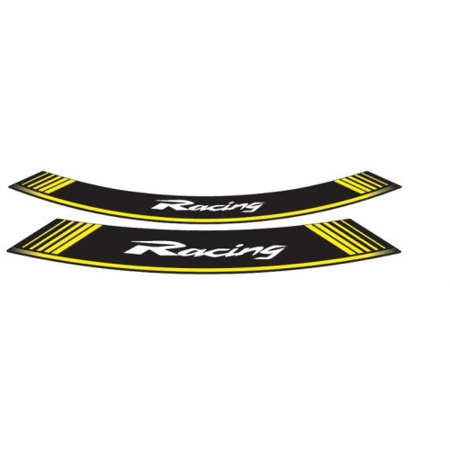 PUIG Wheel Rim Stickers (Yellow) 5531G