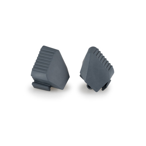 PUIG Rubber End Caps For Frame Sliders PRO (Silver) 5533P