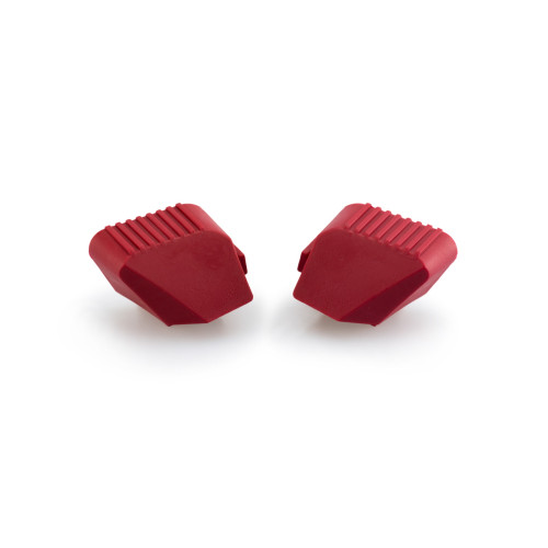 PUIG Rubber End Caps For Frame Sliders PRO (Red) 5533R