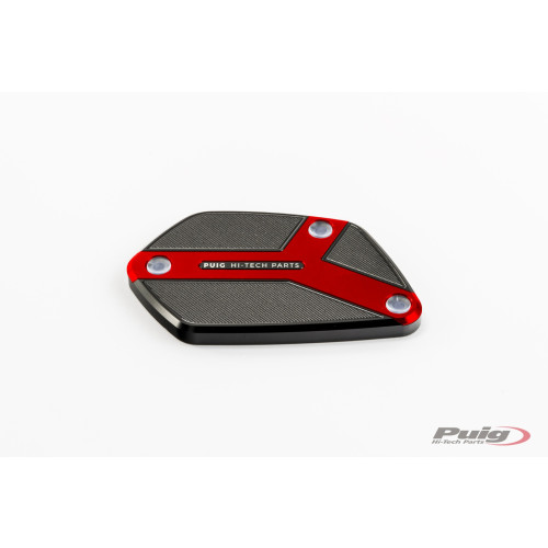 PUIG Clutch Fluid Tank Cap (Red) 9531R