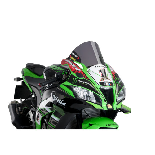 PUIG R-Racer Screen (Dark Smoke) 9849F