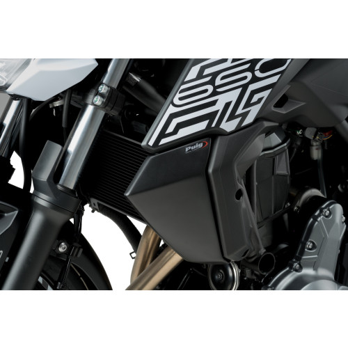 PUIG Radiator Caps (Matt Black) 9371J