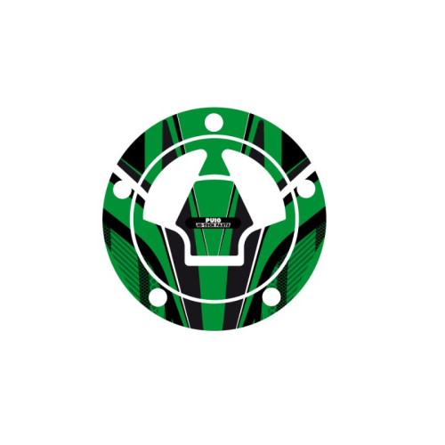 PUIG Radikal Fuel Cap Protector (Green) 6312V