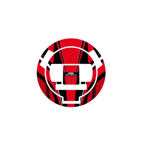 PUIG Radikal Fuel Cap Protector (Red) 6300R