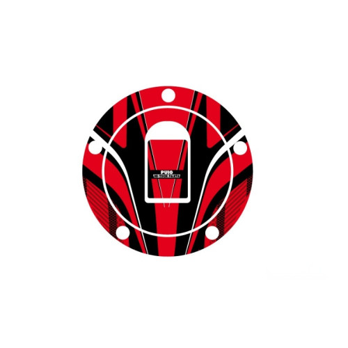 PUIG Radikal Fuel Cap Protector (Red) 6310R