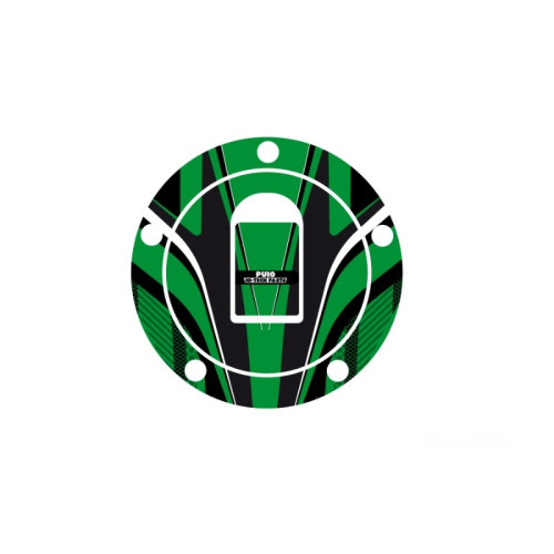 PUIG Radikal Fuel Cap Protector (Green) 6310V