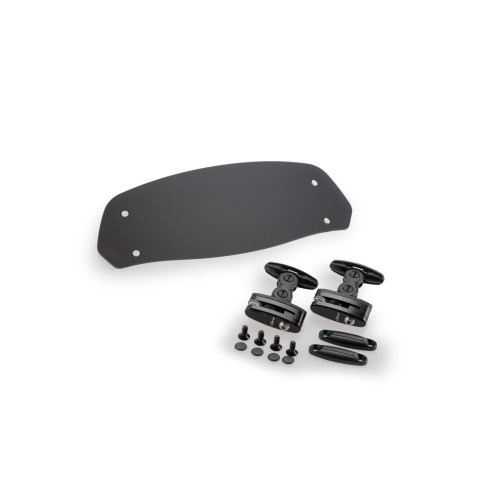 PUIG Adjustable Clip On Screen Extender 100 x 277mm (Dark Smoke) 6320F