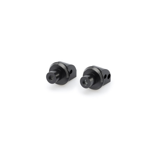 PUIG Pillion Footpeg Adaptors (Black) 6448N