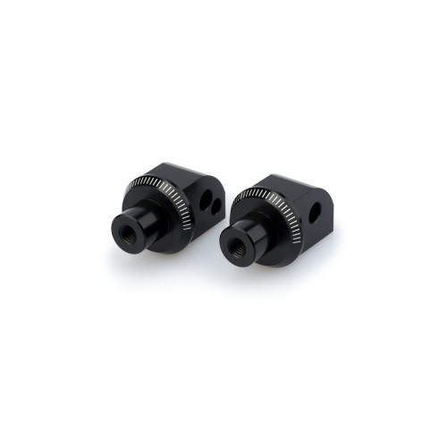 PUIG Pillion Footpeg Adaptors (Black) 6647N