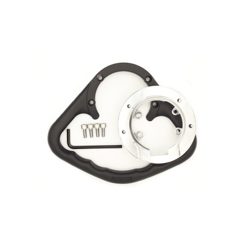 PUIG Fuel Tank Pillion Hand Grips (Black) 6741N