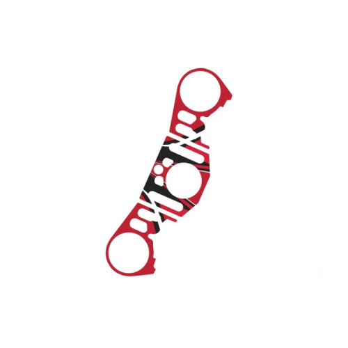 PUIG Radikal Yoke Protector (Red) 6923R