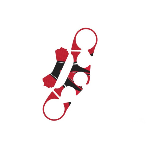 PUIG Radikal Yoke Protector (Red) 6977R