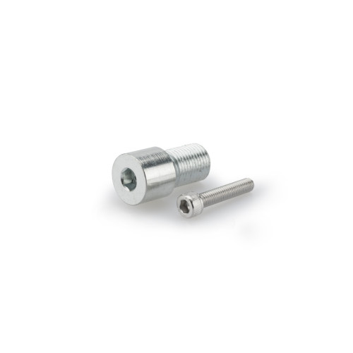 PUIG Rearview Mirror Adaptor (Silver) 9583P