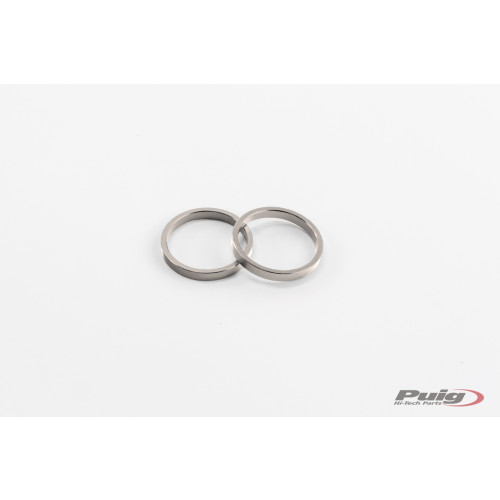 PUIG Rings For Short Bar Ends (Silver) 9170P