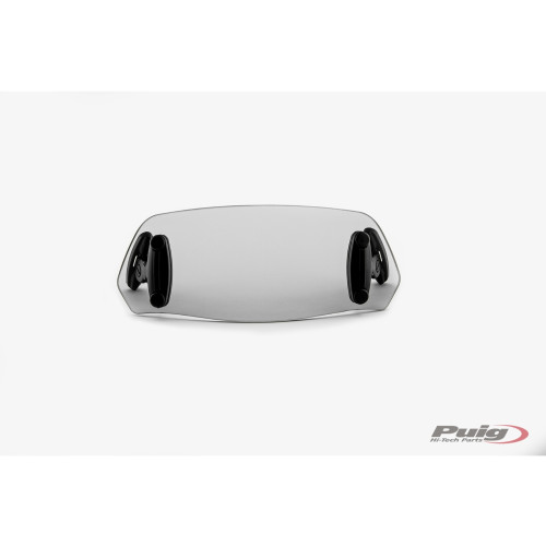 PUIG Screw On Adjustable Screen Extender 90 x 230mm (Light Smoke) 6007H
