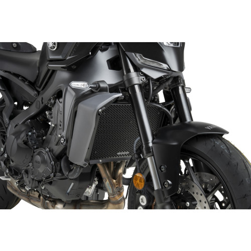 PUIG Radiator Caps (Black) 22091N