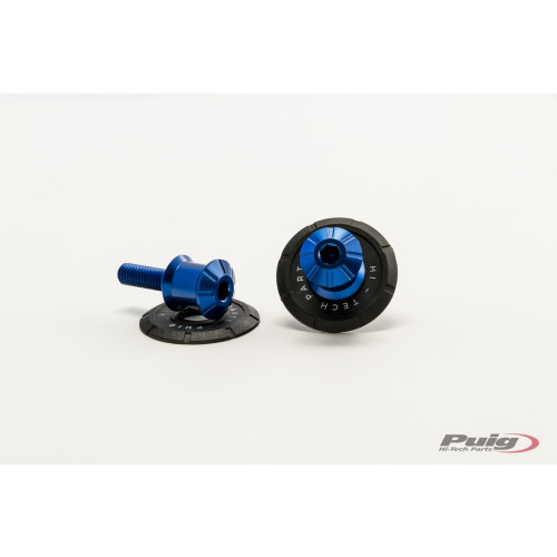 PUIG Swing Arm Spool Slider 10mm (Blue) 9261A