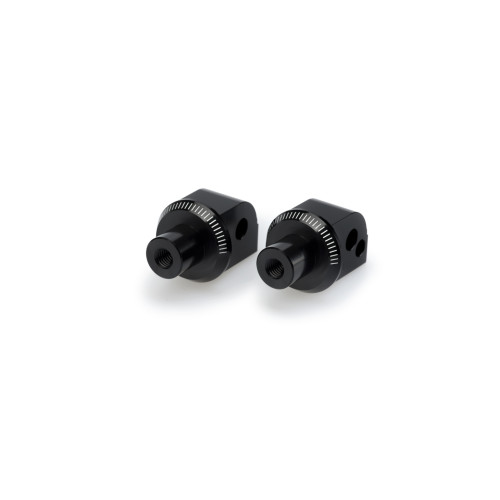 PUIG Pillion Footpeg Adaptors (Black) 7203N