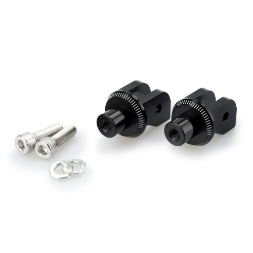 PUIG Footpeg Adaptors (Black) 7206N