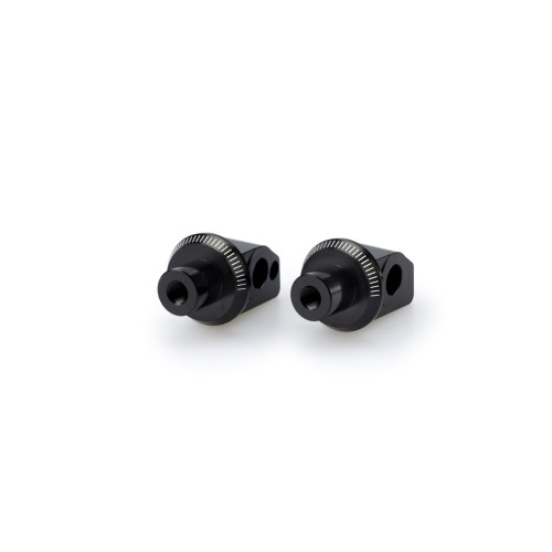 PUIG Pillion Footpeg Adaptors (Black) 7261N