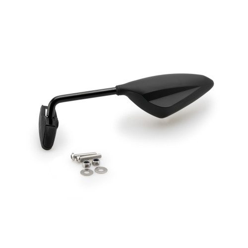 PUIG RS1 Rearview Mirror LHS 70 Degree Stalk (Black) 7355N