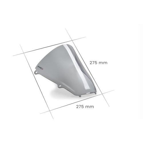 PUIG R-Racer Screen (Light Smoke) 21523H
