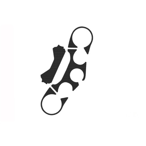 PUIG Naked Yoke Protector (Grey) 7446U