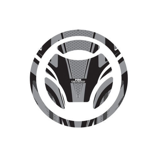 PUIG Radikal Fuel Cap Protector (Grey) 7584U