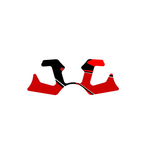 PUIG Radikal Yoke Protector (Red) 7586R