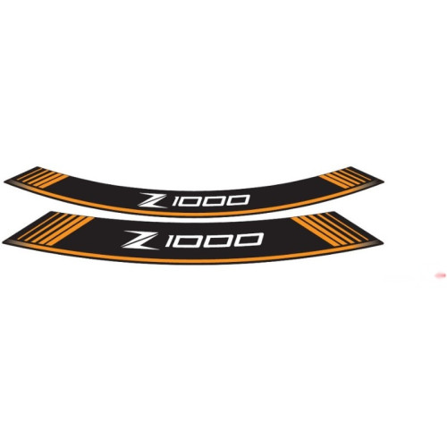 PUIG Wheel Rim Stickers (Orange) 7590T