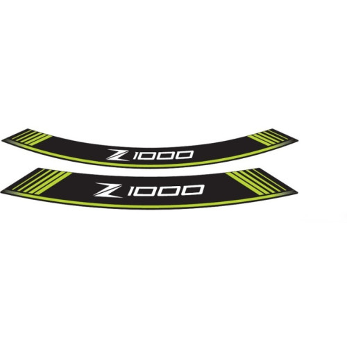 PUIG Wheel Rim Stickers (Green) 7590V