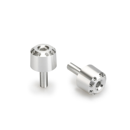 PUIG Short Bar End Weights (Silver) 7954P