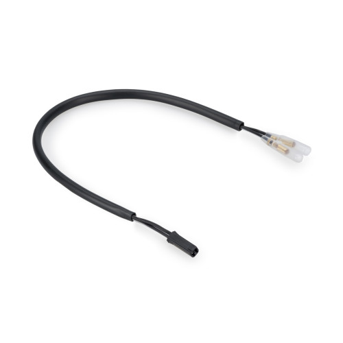 PUIG Number Plate Wiring Extension Kit Type 3 180mm (Black) 20554N