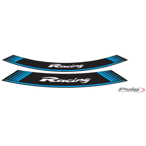 PUIG Wheel Rim Stickers (Blue) 5531A