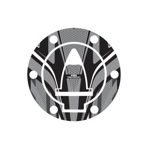 PUIG Radikal Fuel Cap Protector (Grey) 8174U