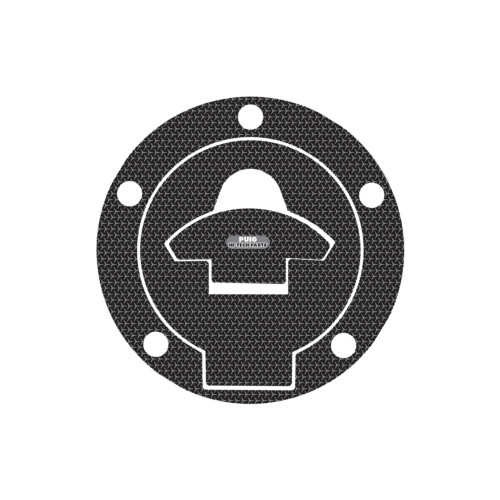 PUIG Naked Fuel Cap Protector (Grey) 8254U