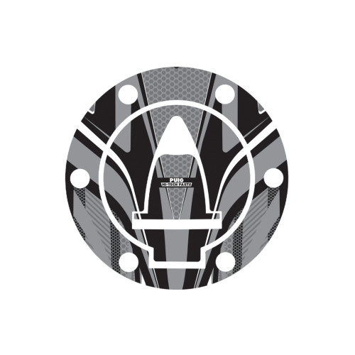 PUIG Radikal Fuel Cap Protector (Grey) 8263U