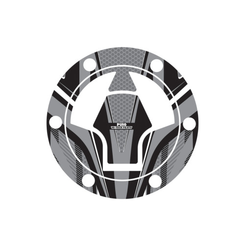 PUIG Radikal Fuel Cap Protector (Grey) 8269U