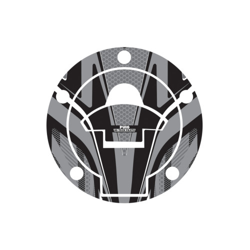 PUIG Radikal Fuel Cap Protector (Grey) 8281U