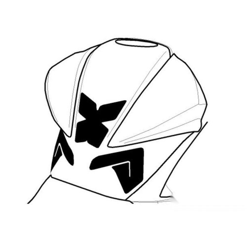 PUIG Full Tank Protection Pads (Carbon Look) 8435C