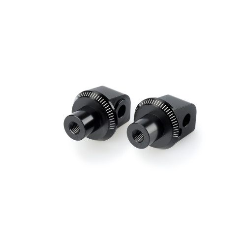 PUIG Pillion Footpeg Adaptors (Black) 8770N