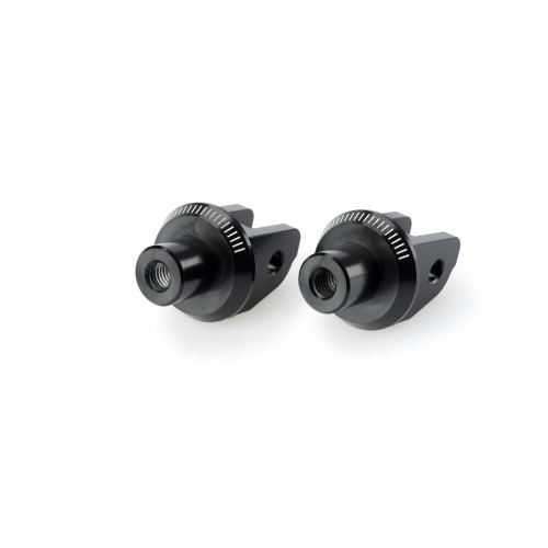 PUIG Pillion Footpeg Adaptors (Black) 8778N