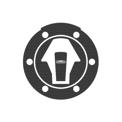 PUIG Naked Fuel Cap Protector (Grey) 3698U