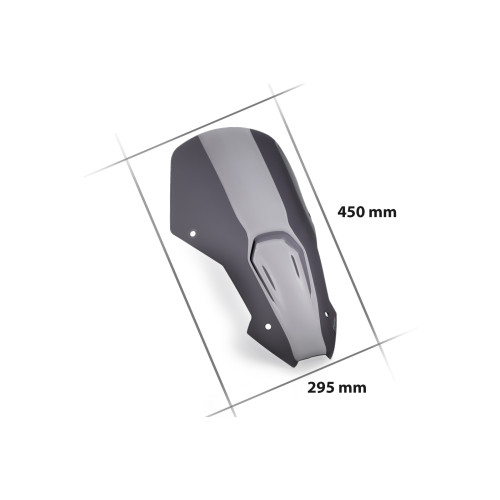 PUIG Sport Screen (Dark Smoke) 21583F