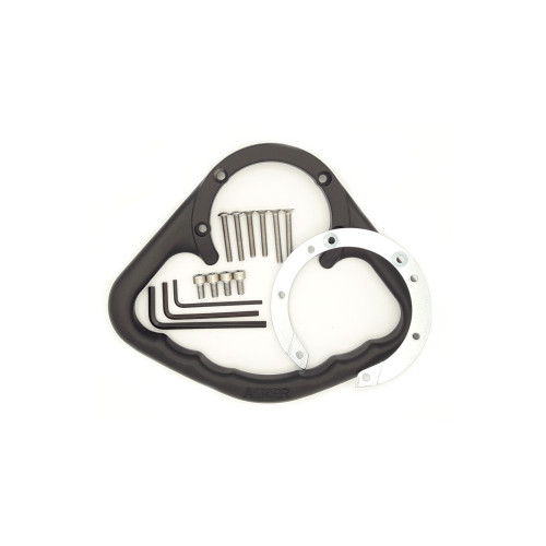 PUIG Fuel Tank Pillion Hand Grips (Black) 9037N