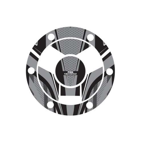 PUIG Radikal Fuel Cap Protector (Grey) 9053U