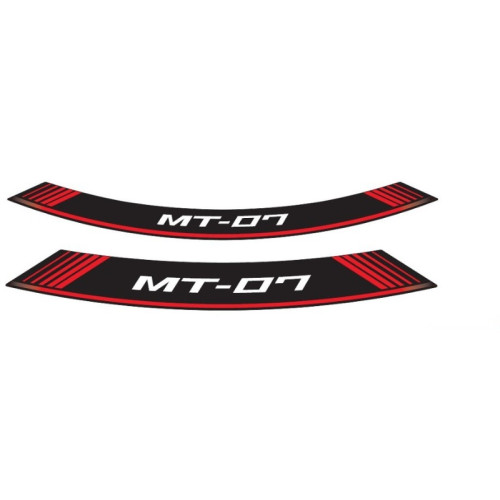 PUIG Wheel Rim Stickers (Red) 9136R