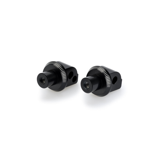 PUIG Pillion Footpeg Adaptors (Black) 9870N
